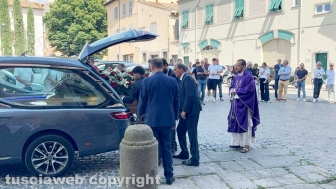 I funerali di Francesco Pio Marcoccia 