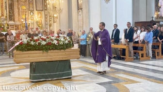 Viterbo - I funerali di Francesco Pio Marcoccia