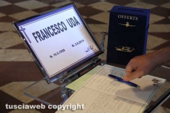 I funerali di Francesco Uda