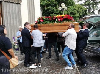 Vetralla - I funerali di Gabriele Prossomariti