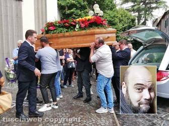 Vetralla - I funerali di Gabriele Prossomariti