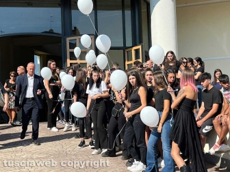 Bracciano - I funerali di Gaia Punzi