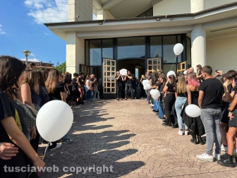 Bracciano - I funerali di Gaia Punzi
