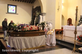 Vetralla - I funerali di Gilberto Pietrell