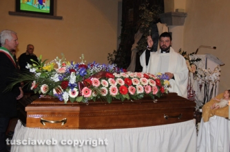 Vetralla - I funerali di Gilberto Pietrell