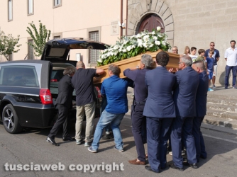 I funerali di Gino Pucciarelli