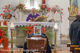 Corchiano - I funerali di Giuliano Magrini