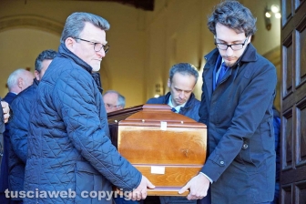 Corchiano - I funerali di Giuliano Magrini