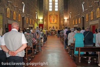I funerali di Grazia Vecchiarino