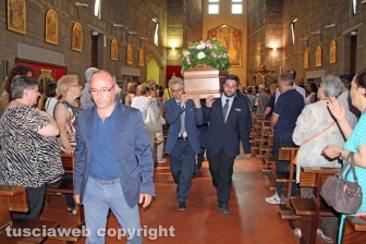 I funerali di Grazia Vecchiarino