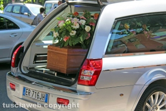I funerali di Grazia Vecchiarino