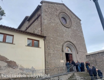 Viterbo - I funerali di Graziella Giuliobello