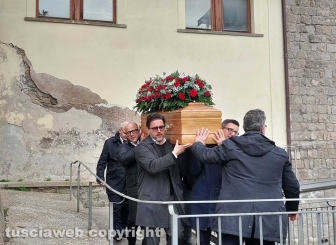 Viterbo - I funerali di Graziella Giuliobello