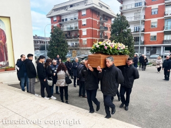 Viterbo - I funerali di Ilda Marini
