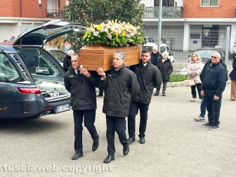 Viterbo - I funerali di Ilda Marini