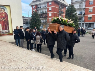 Viterbo - I funerali di Ilda Marini