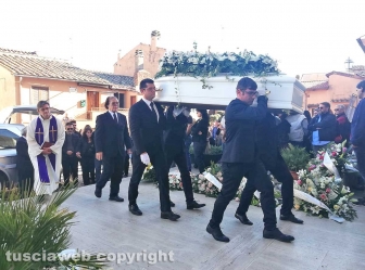 I funerali di Jessica Bussi