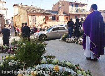 I funerali di Jessica Bussi