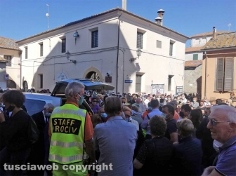 Montalto di Castro - I funerali di Lauretta Cardarelli