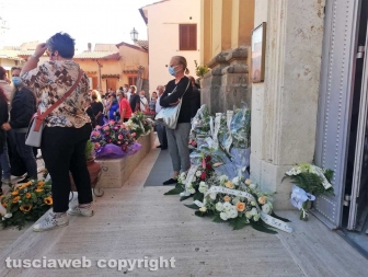 Montalto di Castro - I funerali di Lauretta Cardarelli