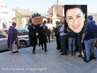 Montalto di Castro - I funerali di Lauretta Cardarelli