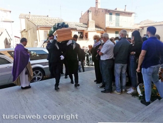 Montalto di Castro - I funerali di Lauretta Cardarelli