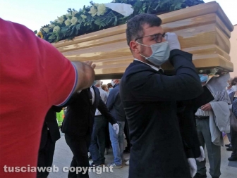 Montalto di Castro - I funerali di Lauretta Cardarelli