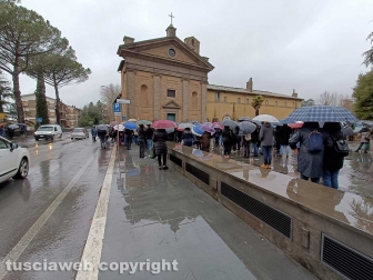 Capranica - I funerali di Lavinia Bozzo