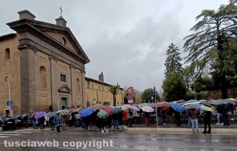 Capranica - I funerali di Lavinia Bozzo
