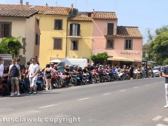 Il funerale di Leonardo Cristiani