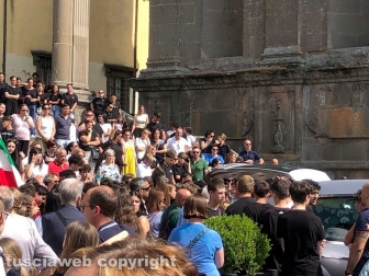 Il funerale di Leonardo Cristiani