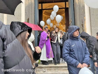 Bassano Romano - I funerali di Letizia Maggi