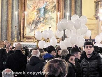 Bassano Romano - I funerali di Letizia Maggi