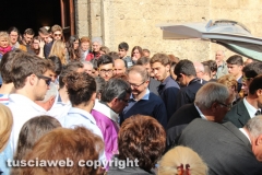 Tarquinia  - I funerali di Luca Perugini