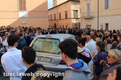 Tarquinia  - I funerali di Luca Perugini