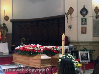 Vetralla - I funerali di Luciano Di Gregorio e Luigina Graziani