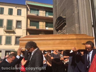 Vetralla - I funerali di Luciano Di Gregorio e Luigina Graziani