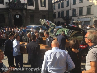 Vetralla - I funerali di Luciano Di Gregorio e Luigina Graziani