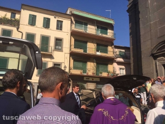 Vetralla - I funerali di Luciano Di Gregorio e Luigina Graziani