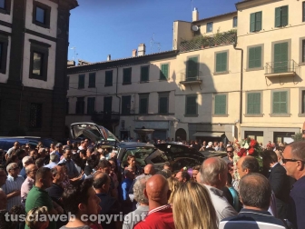 Vetralla - I funerali di Luciano Di Gregorio e Luigina Graziani