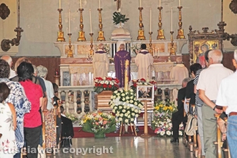 Vetralla - I funerali di Luciano Di Gregorio e Luigina Graziani