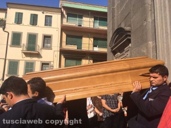 Vetralla - I funerali di Luciano Di Gregorio e Luigina Graziani