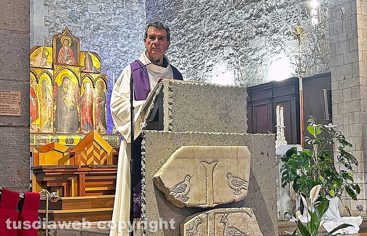 Bolsena - I funerali di Luciano Dottarelli - Don Maurizio Zorzi