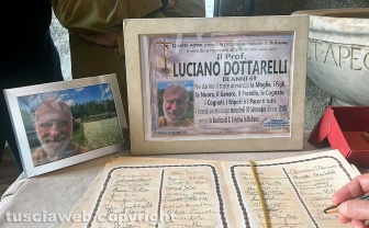 Bolsena - I funerali di Luciano Dottarelli