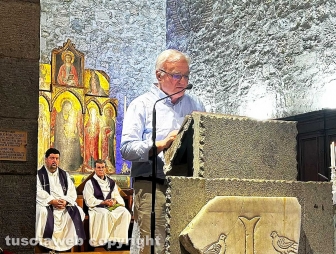 Bolsena - I funerali di Luciano Dottarelli - Antonio Quattranni