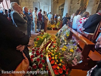 Bolsena - I funerali di Luciano Dottarelli