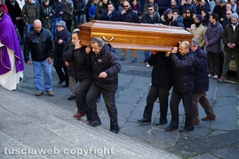 I funerali di Luciano Martoni