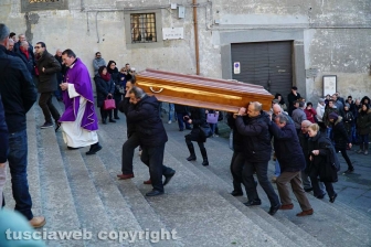 I funerali di Luciano Martoni