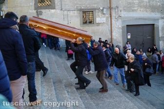 I funerali di Luciano Martoni