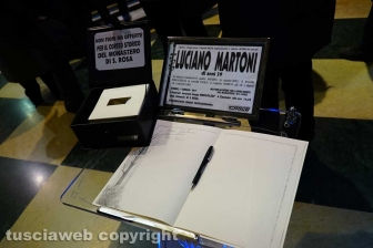 I funerali di Luciano Martoni